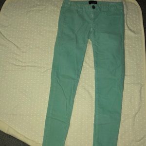 Teal Jeggings